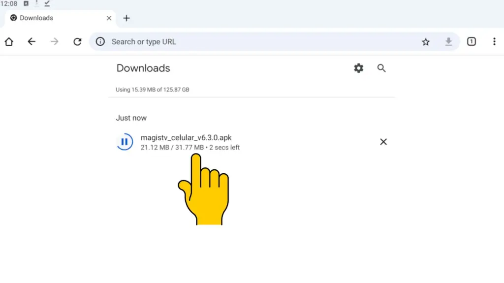Download the Magis TV APK File