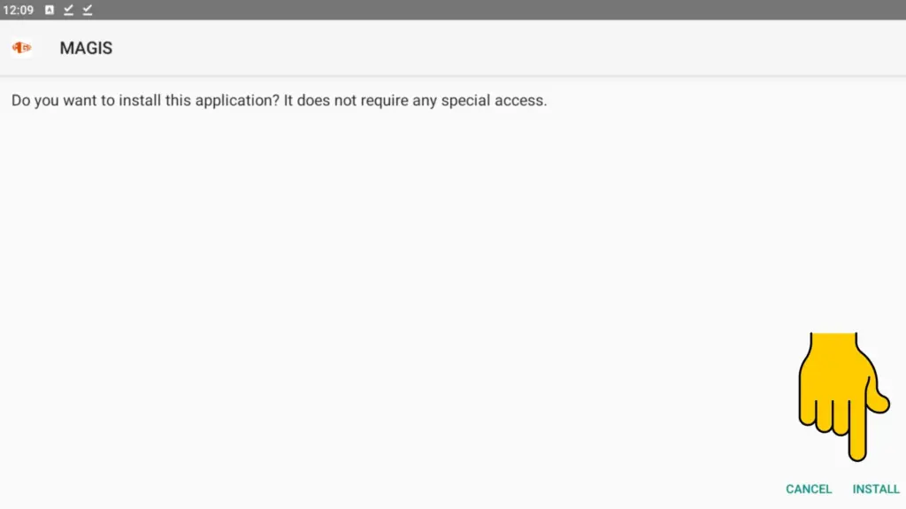 Install the APK File