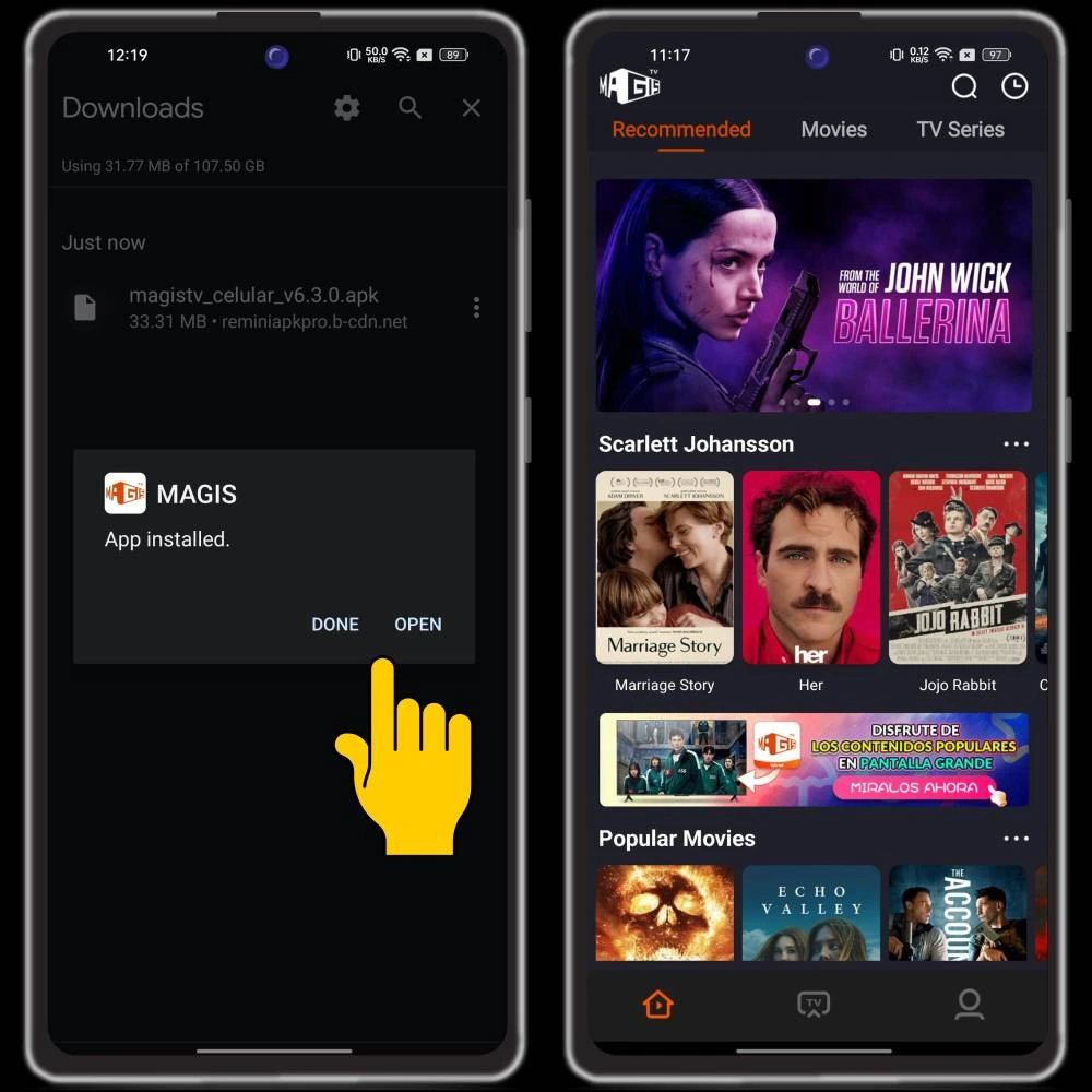 Launch the Application
